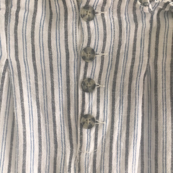 Definitions by d. jeans White Striped Pants - Picture 5 of 10